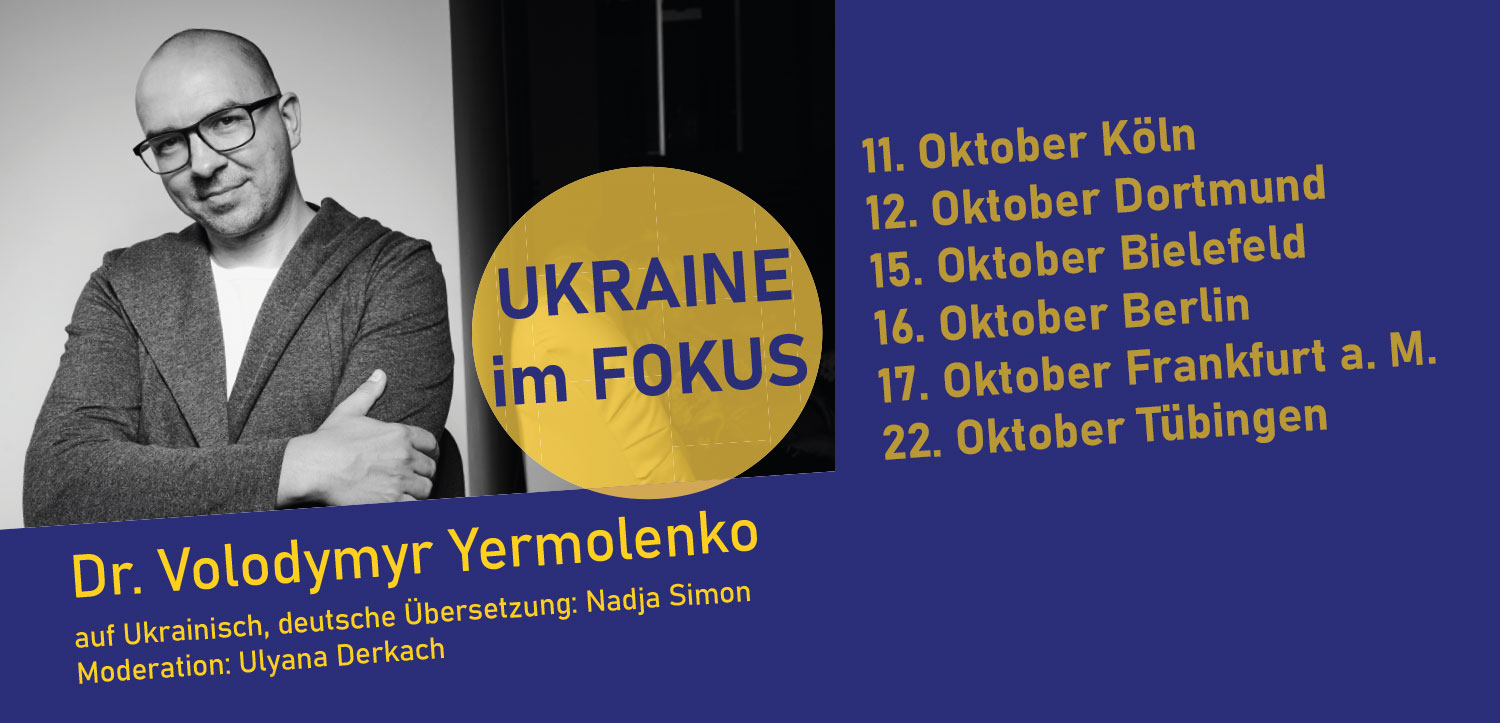 Volodymyr Yermolenko, Ukraine im Fokus